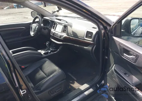 2015 Toyota Highlander Limited V6 from USA, damaged, VIN 5TDDKRFH6FS175940